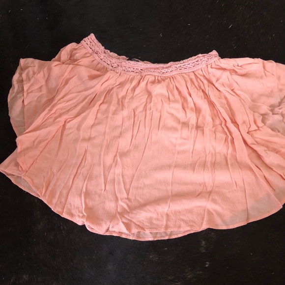 Pink off-shoulder boho shirt - Picture 2 of 2